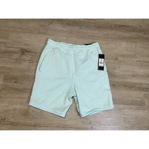 Become Legend Mens Size S Comfort Fit Sweat Shorts Teal Blue 7" Inseam